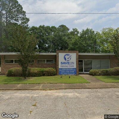 Thumbnail image of the front of a dentist office practice with the name Save:- On Dental Care which is located in Atmore, AL