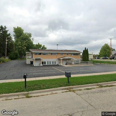 Thumbnail image of the front of a dentist office practice with the name Lake Country Orthodontics which is located in Hartford, WI