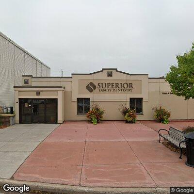 Thumbnail image of the front of a dentist office practice with the name Superior Family Dentistry which is located in Superior, WI