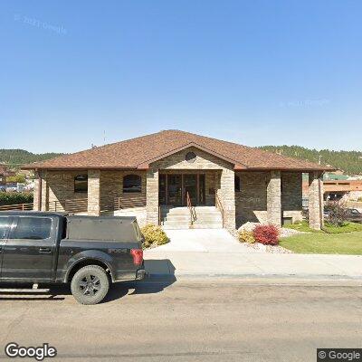 Thumbnail image of the front of a dentist office practice with the name Schneider Beckwith Dental which is located in Sturgis, SD