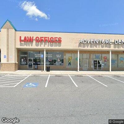 Thumbnail image of the front of a dentist office practice with the name Adventure Dental which is located in Essex, MD