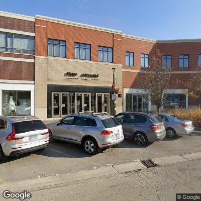 Thumbnail image of the front of a dentist office practice with the name Chestnut Dental which is located in Burr Ridge, IL