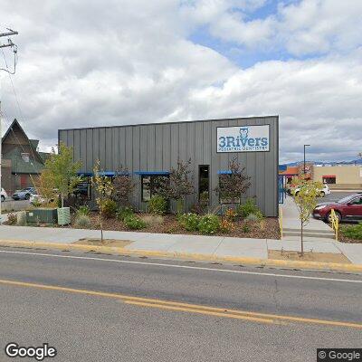 Thumbnail image of the front of a dentist office practice with the name 3 River Pediatric Dentistry which is located in Missoula, MT