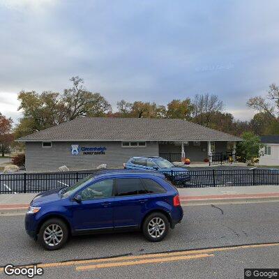 Thumbnail image of the front of a dentist office practice with the name Greenhalgh Family Dental which is located in Shawnee, KS