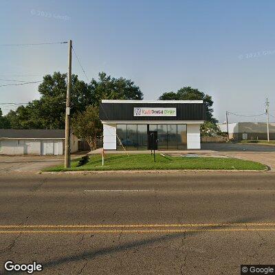 Thumbnail image of the front of a dentist office practice with the name Kids Dental Center which is located in Texarkana, AR