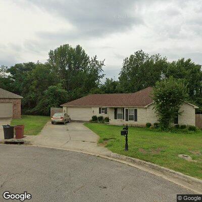 Thumbnail image of the front of a dentist office practice with the name Dentures Today which is located in Alma, AR