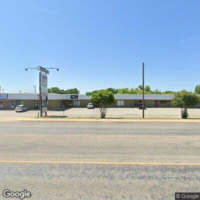 Thumbnail image of the front of a dentist office practice with the name Eastland Dental which is located in Eastland, TX