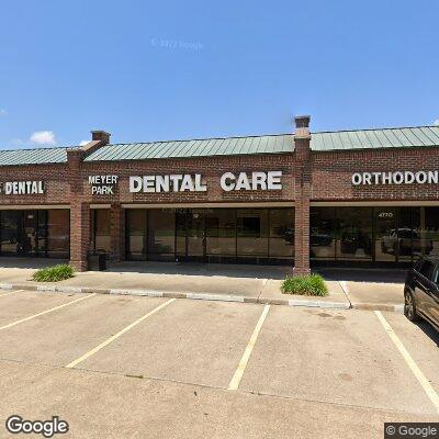 Thumbnail image of the front of a dentist office practice with the name Meyer Park Dental Care which is located in Houston, TX