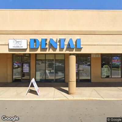 Thumbnail image of the front of a dentist office practice with the name Del-Mar Kids Dental which is located in Aurora, CO