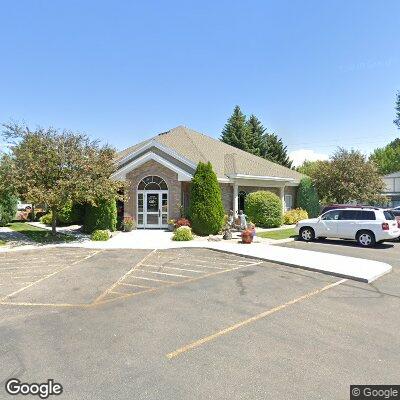 Thumbnail image of the front of a dentist office practice with the name Alligator Pediatric Dentistry which is located in Idaho Falls, ID