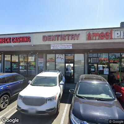 Thumbnail image of the front of a dentist office practice with the name Dental Care which is located in Valley Village, CA