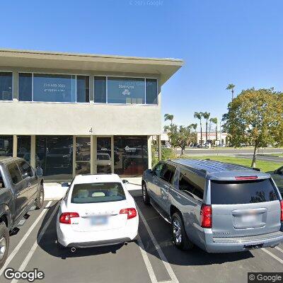 Thumbnail image of the front of a dentist office practice with the name Smile Back Dental Group which is located in Orange, CA