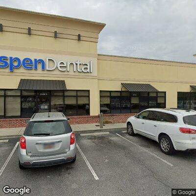 Thumbnail image of the front of a dentist office practice with the name Aspen Dental which is located in Lexington, SC