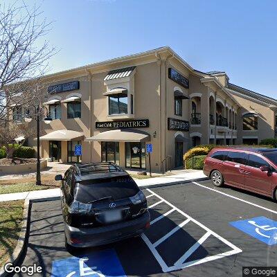 Thumbnail image of the front of a dentist office practice with the name Floss Dentistry for Children and Adolescents which is located in Marietta, GA