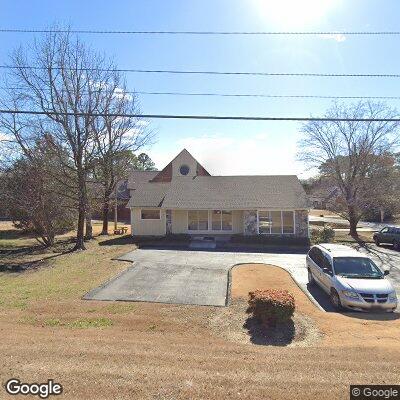 Thumbnail image of the front of a dentist office practice with the name Red Bud Dental which is located in Calhoun, GA