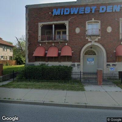 Thumbnail image of the front of a dentist office practice with the name Midwest Dental which is located in Toledo, OH