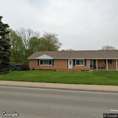 Thumbnail image of the front of a dentist office practice with the name Gusching Orthodontics which is located in Piqua, OH