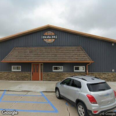 Thumbnail image of the front of a dentist office practice with the name Bancroft Dental Clinic which is located in Bancroft, IA