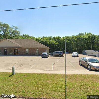 Thumbnail image of the front of a dentist office practice with the name Wolken Dental which is located in Monticello, IA