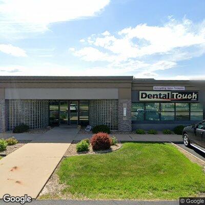 Thumbnail image of the front of a dentist office practice with the name Dental Touch Associates which is located in Cedar Rapids, IA