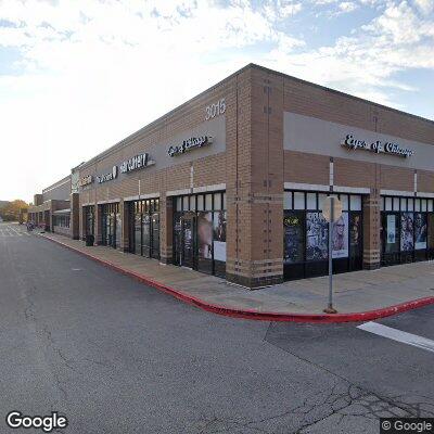 Thumbnail image of the front of a dentist office practice with the name Prairie Point Dental which is located in Aurora, IL