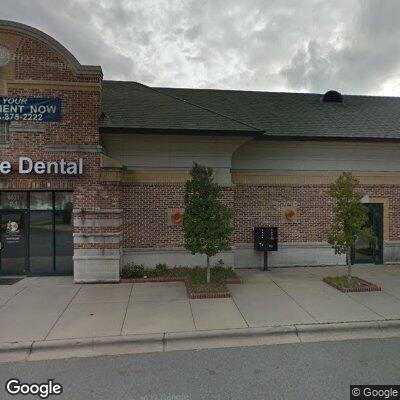 Thumbnail image of the front of a dentist office practice with the name Creekside Dental which is located in Charlotte, NC