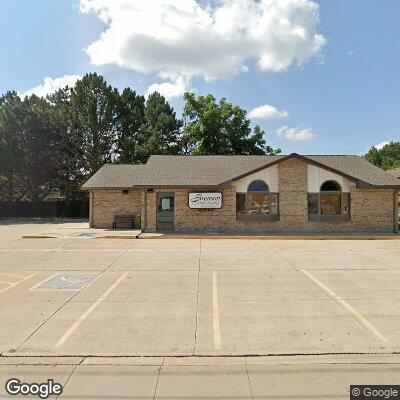 Thumbnail image of the front of a dentist office practice with the name Swenson Orthodontics which is located in Kearney, NE