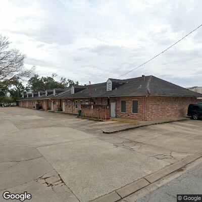 Thumbnail image of the front of a dentist office practice with the name Dr Danielle Ardoin Dore' Orthodontics which is located in Lafayette, LA