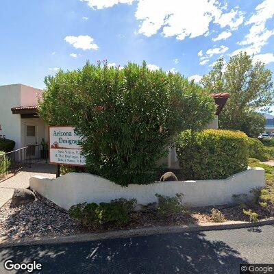 Thumbnail image of the front of a dentist office practice with the name Arizona Smile Designers which is located in Cottonwood, AZ