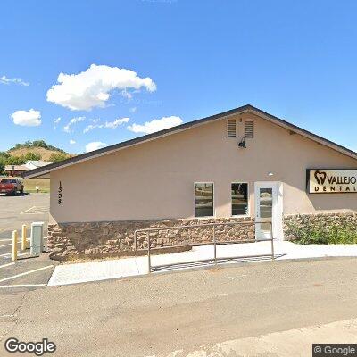 Thumbnail image of the front of a dentist office practice with the name Vallejo Dental Family & Cosmetic which is located in Dewey, AZ