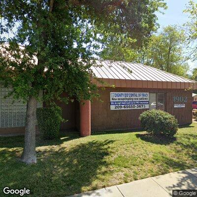 Thumbnail image of the front of a dentist office practice with the name Dr Shabnam Sorooshiani Dental Corp which is located in Tracy, CA