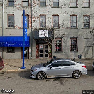 Thumbnail image of the front of a dentist office practice with the name Modern Dental Group which is located in Erie, PA