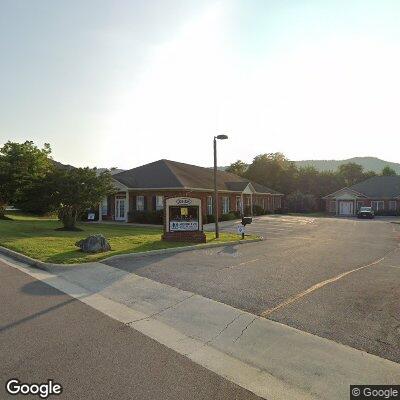 Thumbnail image of the front of a dentist office practice with the name Lenk Orthodontics which is located in Daleville, VA