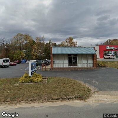 Thumbnail image of the front of a dentist office practice with the name Mountain Laurel Family Dentistry which is located in Candler, NC