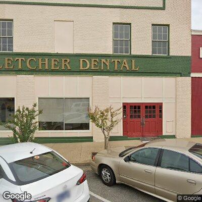 Thumbnail image of the front of a dentist office practice with the name Fletcher Dental Jeffrey Fletcher DDS and James Graves DDS which is located in Paris, TN