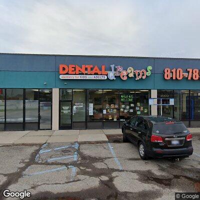 Thumbnail image of the front of a dentist office practice with the name Dental Dreams which is located in Flint, MI