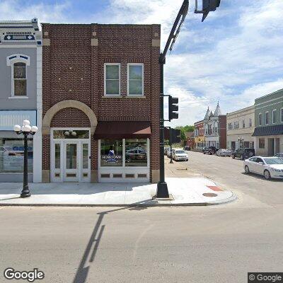 Thumbnail image of the front of a dentist office practice with the name Mullen Family Dentistry which is located in Albia, IA