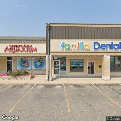 Thumbnail image of the front of a dentist office practice with the name Familia Dental which is located in Madison, WI