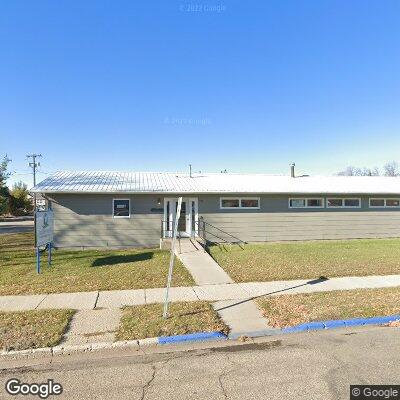 Thumbnail image of the front of a dentist office practice with the name Stanley Dental which is located in Stanley, ND