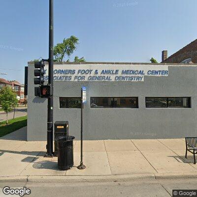 Thumbnail image of the front of a dentist office practice with the name Associates For General Dentistry which is located in Chicago, IL