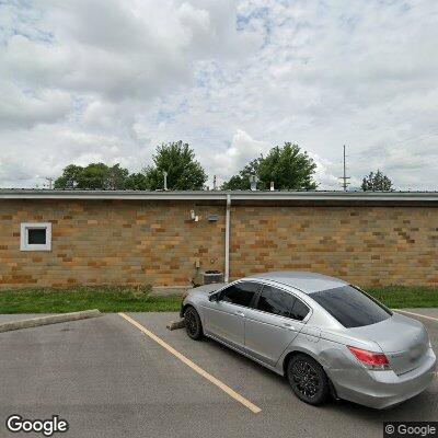 Thumbnail image of the front of a dentist office practice with the name Associated Dentist which is located in Fairbury, IL