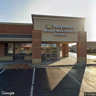 Thumbnail image of the front of a dentist office practice with the name Raymore Oral Maxillo Facial Surgery which is located in Raymore, MO