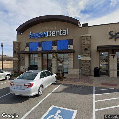 Thumbnail image of the front of a dentist office practice with the name Aspen Dental which is located in Norman, OK