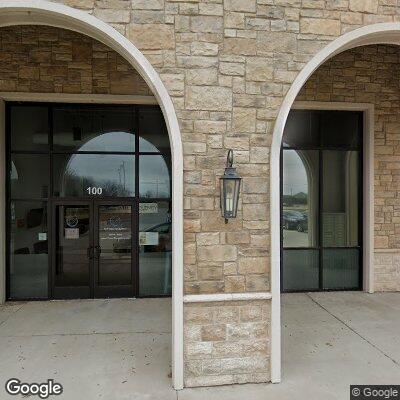 Thumbnail image of the front of a dentist office practice with the name Radiant Smiles Dentistry which is located in Prosper, TX