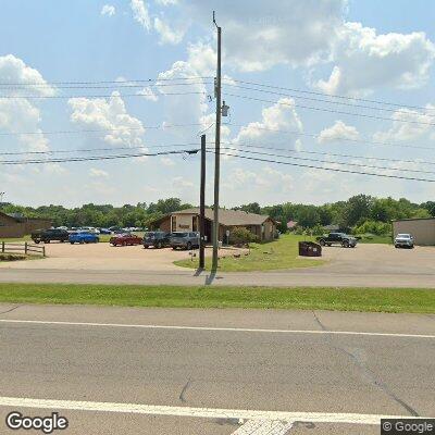 Thumbnail image of the front of a dentist office practice with the name Trenchard Orthodontics which is located in Paris, TX