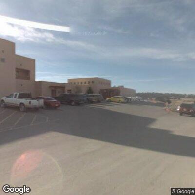 Thumbnail image of the front of a dentist office practice with the name Pueblo of Jemez Dental Clinic which is located in Jemez Pueblo, NM