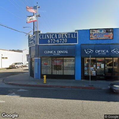 Thumbnail image of the front of a dentist office practice with the name Clinica Dental De Lennox which is located in Inglewood, CA