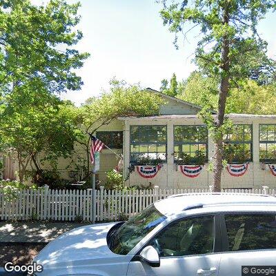 Thumbnail image of the front of a dentist office practice with the name Ross Family Dentistry which is located in Ross, CA