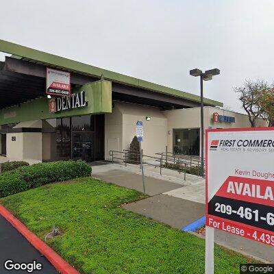 Thumbnail image of the front of a dentist office practice with the name Venetian Square Family Dental which is located in Stockton, CA