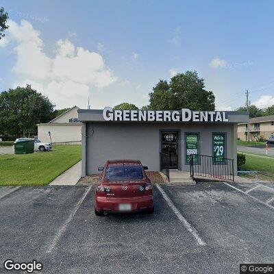 Thumbnail image of the front of a dentist office practice with the name Greenberg Dental & Orthodontic which is located in Sanford, FL